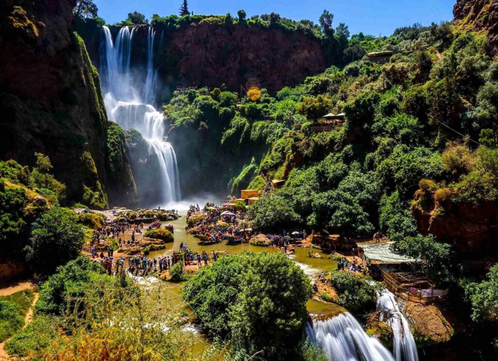 Ouzoud waterfalls