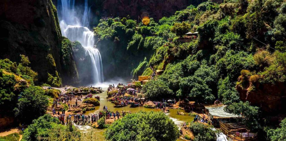 Ouzoud waterfalls