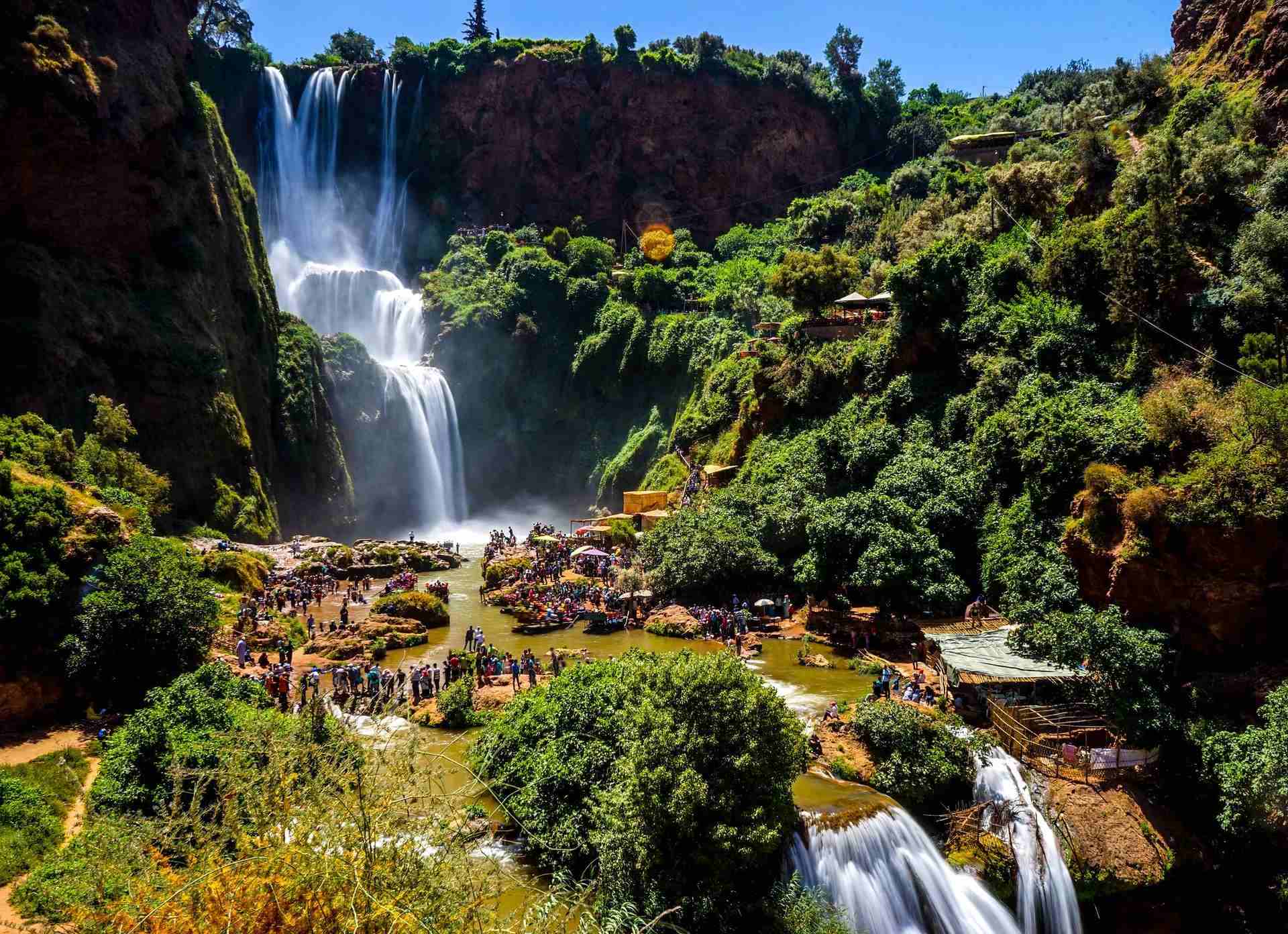 Ouzoud waterfalls